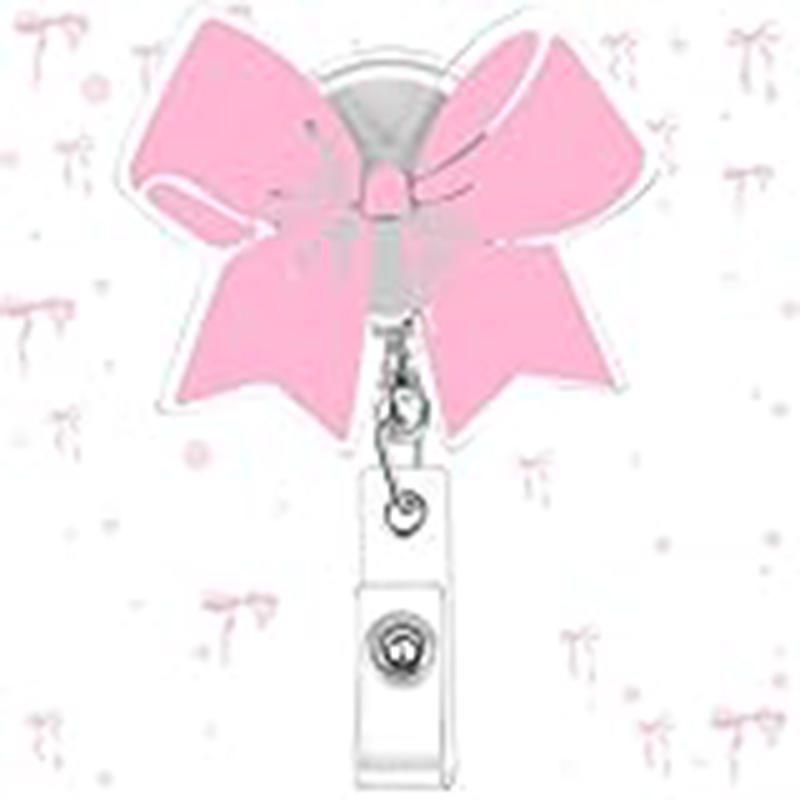 Зажимы для рабочих карточек, нагрудная карточка с бантом, выдвижная катушка для бейджа, зажим для бейджа медсестры, держатель больничного бейджа, зажимы для удостоверения личности, доктор, студенты