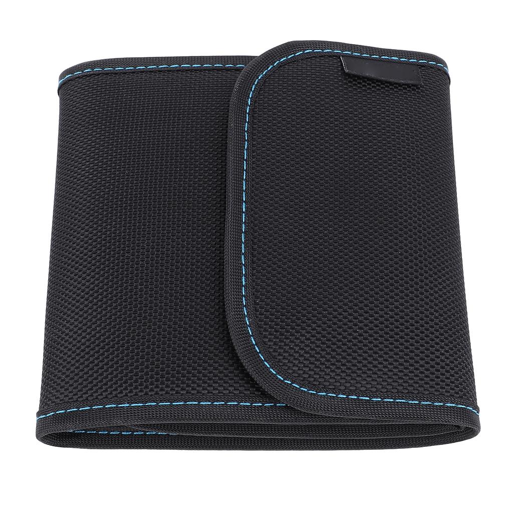 Lens Filter Carry Case Nylon 3 Pockets Protective Camera Filter Storage Wallet for 100mm Square Filters 95mm Round
