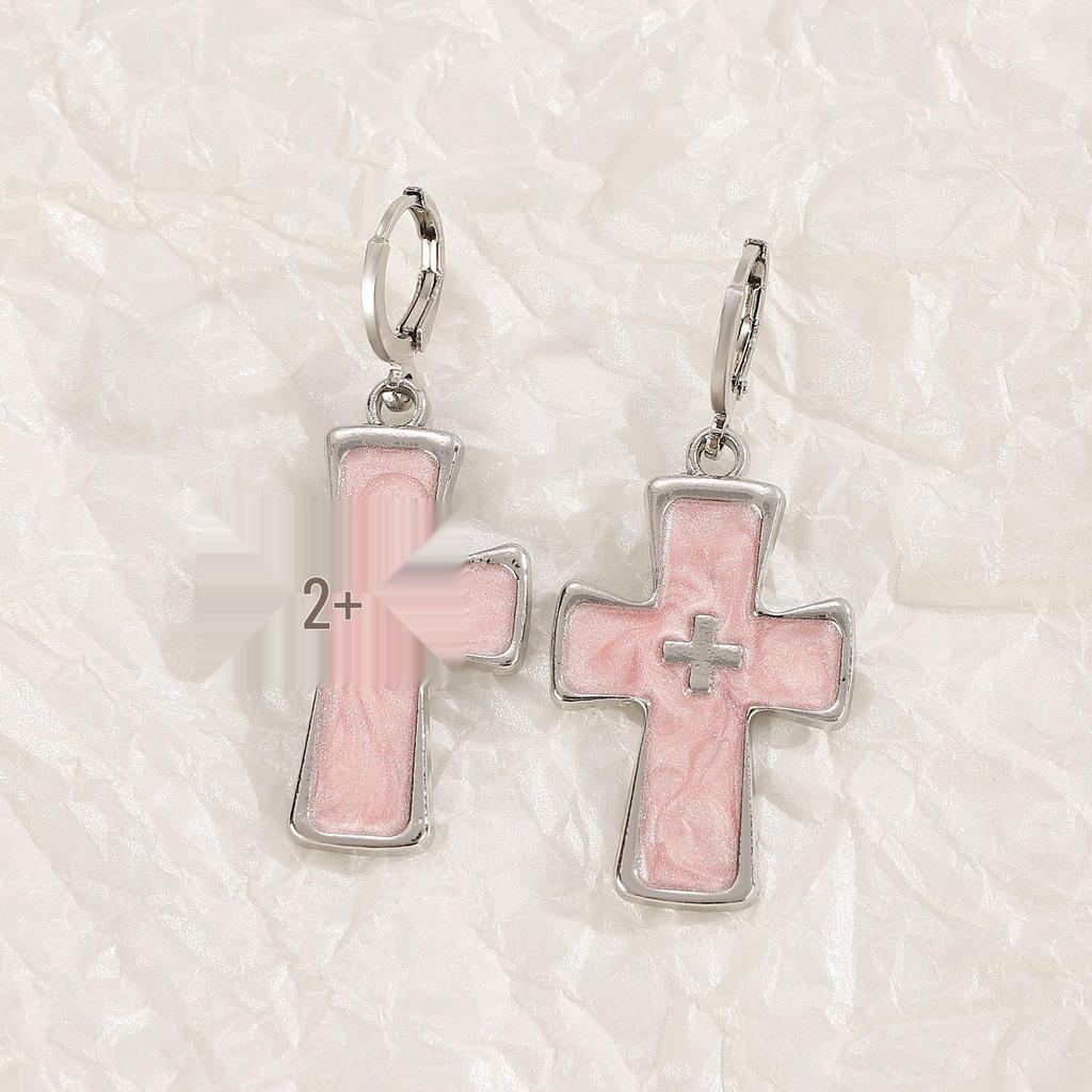 Унисекс серьги из серебра с кристаллами: Классические хип-хоп украшения в подарок