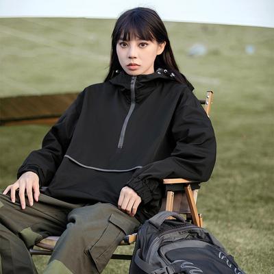 Куртка Куртка Мужская и женская Одинаковая Весна и Осень Водонепроницаемая Модная Брендовая Куртка Модный Тренд Повседневная Универсальная