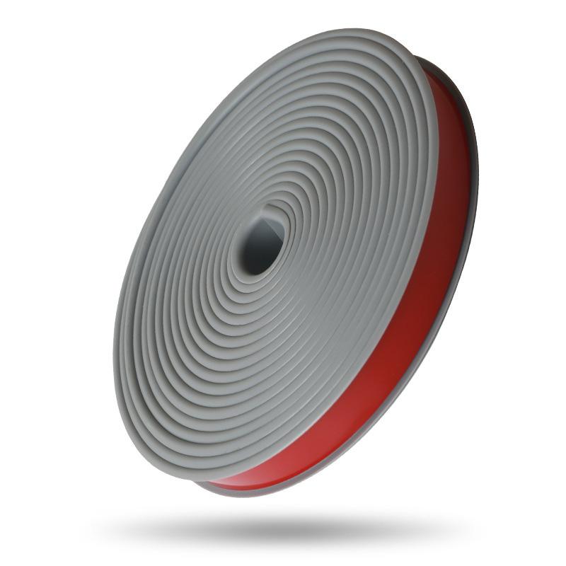 Новая лента для кромки стола, уплотнительная лента для стула, мягкая самоклеящаяся резиновая U-образная деревянная доска, защитное покрытие TPE для шкафа