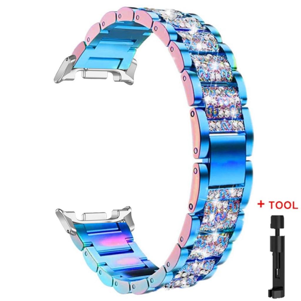 Женский бриллиантовый ремешок для Samsung Galaxy Watch 8 40 мм 44 мм 8 Classic 46 мм Ремешок для часов Galaxy Watch 7 Ultra 47 мм/Ultra 2026