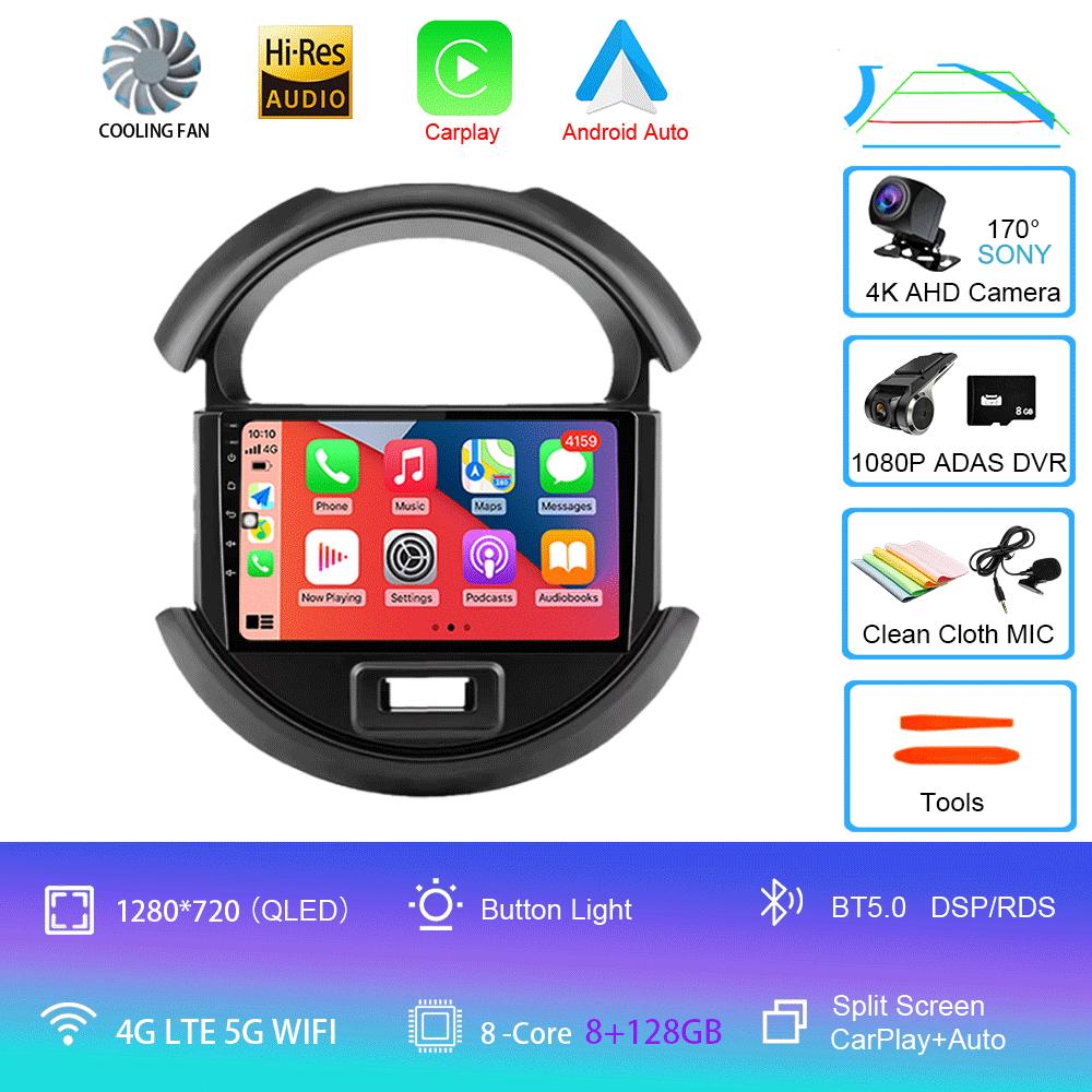 Автомагнитола Android 14 Беспроводной CarPlay Auto Для Suzuki Spresso S-presso 2019-2020 Мультимедийный Видео Плеер Стерео Навигация GPS HU