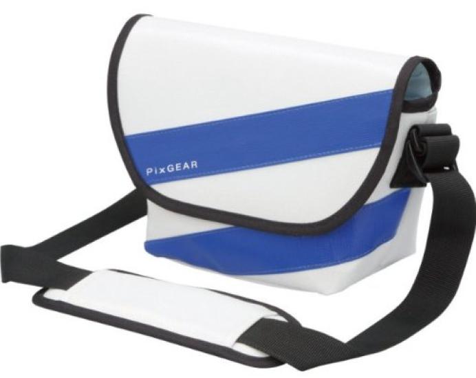 HAKUBA Messenger Bag PG Denzel Messenger SS White X Blue 1.8L SPG-DZ-MBSSWB