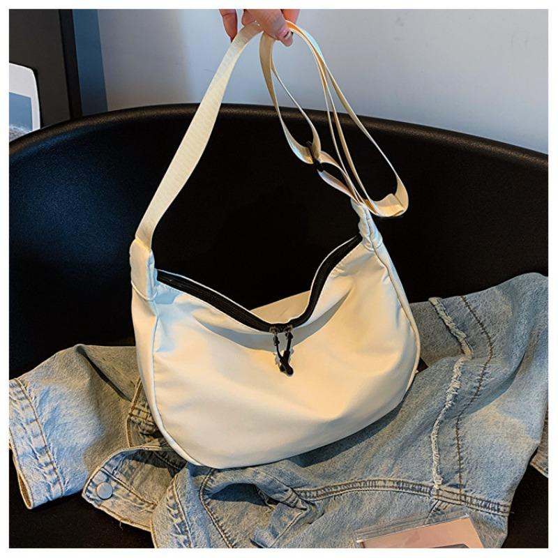 Сумка женская новая весенне-летняя приливная большая вместительная сумка-мессенджер повседневная и легкая из ткани Оксфорд простая сумка-пельмень