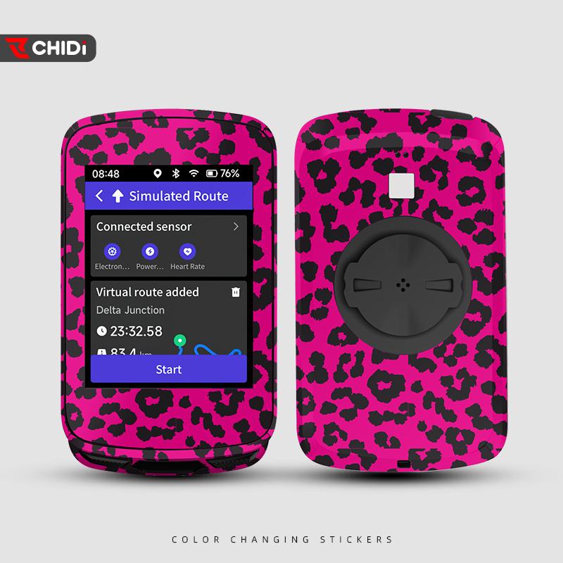 Для Magene C606 GPS-велокомпьютера декоративная наклейка на сенсорный экран Водонепроницаемая и устойчивая к царапинам Персональные варианты доступны