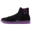 Joe FreshGoods X Cons Pro Leather Non-slip Durable High-top Skate Shoes Unisex Black Purple