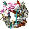 1200+PCS Moc Dragon Stone Shrine Модель Строительные Блоки Игрушки Подходит 71819 Блоков Подарок На День Рождения