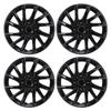 4Pcs 14in Hubcap Wheel Cover Stylish Look Scratch Proof Protective Wheel Rim Cover Replacement for
