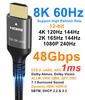 Ubluker 10K 8K 4K HDMI кабель 48 Гбит/с сверхскоростной кабель 4K 240 Гц 144 Гц 120 Гц 8K 60 Гц ARC eARC совместимый Netflix RTX4090 ПК ТВ Саундбар PS5 4 Xbox