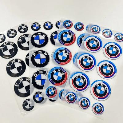Светоотражающая водонепроницаемая мягкая клейкая наклейка с 3D логотипом BMW для мотоциклов S1000 RR и R1250 GS, гоночная декорация