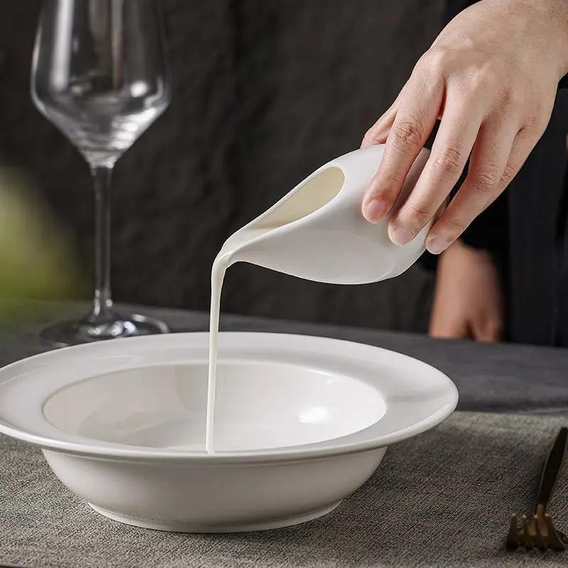 Кофе маленькая молочная чашка молочник молочная банка ведро жженый сок соус для стейка соусница западный ресторан стейк сок ведро сахарница