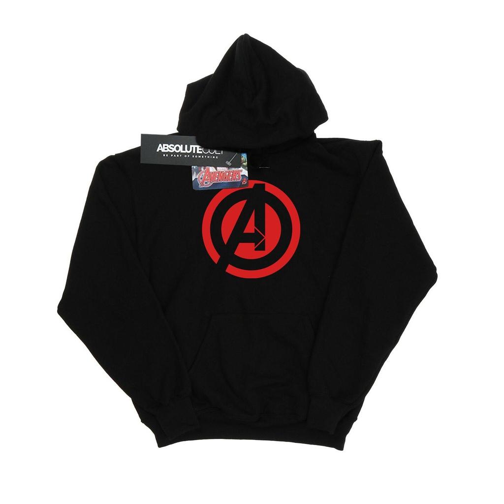 Marvel Boys Avengers Assemble Solid A Logo Hoodie