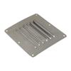 Silver Louvered Vent Cover Ventilation Covers Marine Boat Air Vent Plate Window Square Vents  Boats