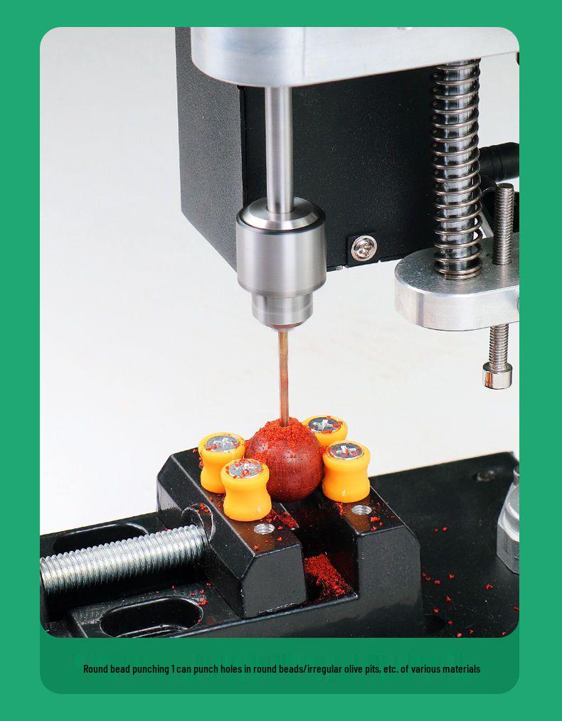 Мини-сверлильный станок с регулируемой скоростью: Компактная электрическая дрель постоянного тока для домашнего прецизионного сверления.