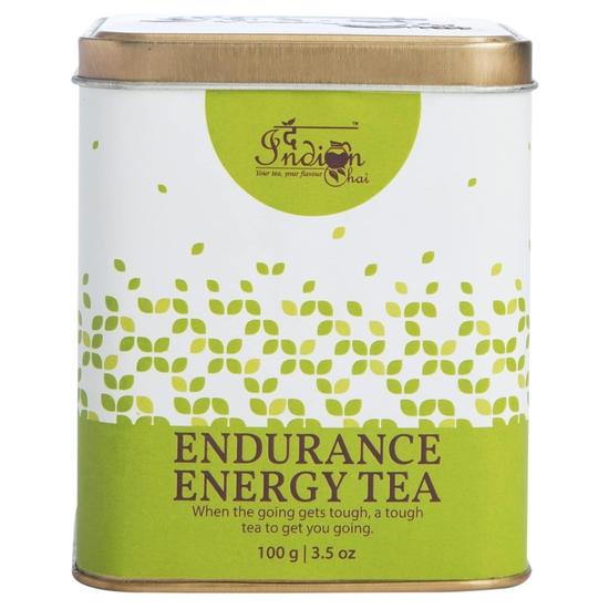 The Indian Chai Endurance Energy Herbal Tea 100 G