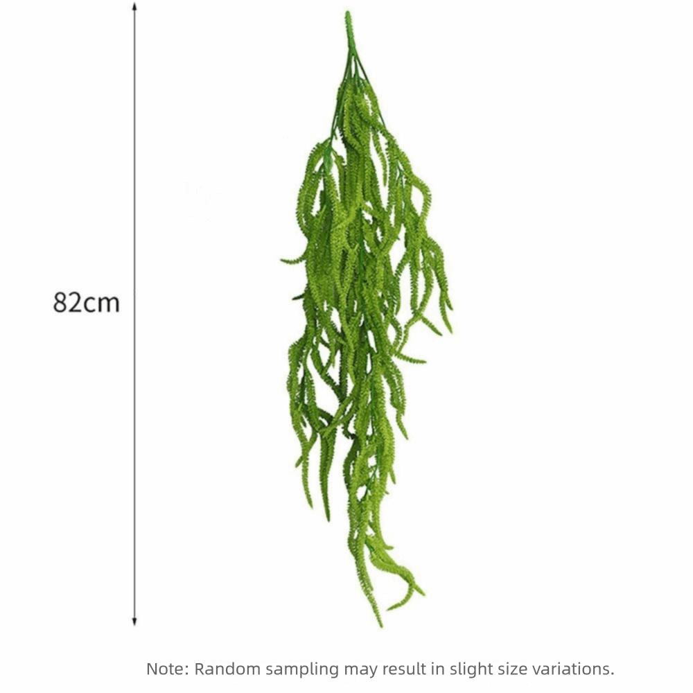 Plastic Simulation Lover's Tears Plant Green Decorative Plant Wall Hanging Wall Ornament
