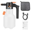 Electric Foam Sprayer, 2L Powerful Battery Powered Pump Sprayer, Cordless Rechargeable Pressurized