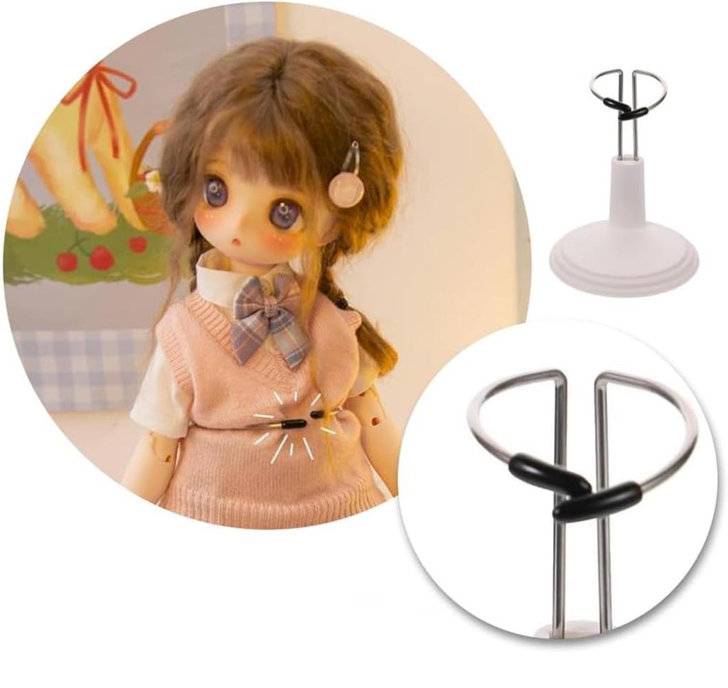 DIFEIUKI Doll Stands, Set of 8, Doll Stands, Doll Stands, Plush Toy Stands, Display Stands for Gelatoni, Stella Lou, Cookie Ann, and Figures