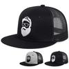Summer Unisex Uncle Beard Embroidery Hip-hop Net Hats Outdoor Adjustable Casual Baseball Caps Sunscreen Hat