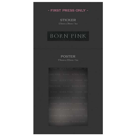 Blackpink - Born Pink 2-й студийный альбом c подарком от YG Select BOX ver.