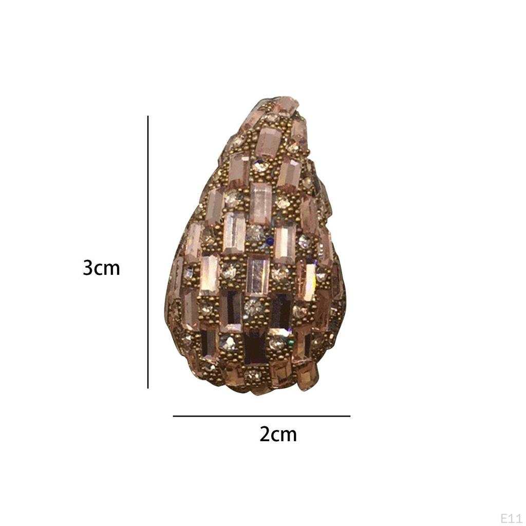 Earrings Geometric Ear Studs Comma Design Eardrop Jewelry for Club Anniversary