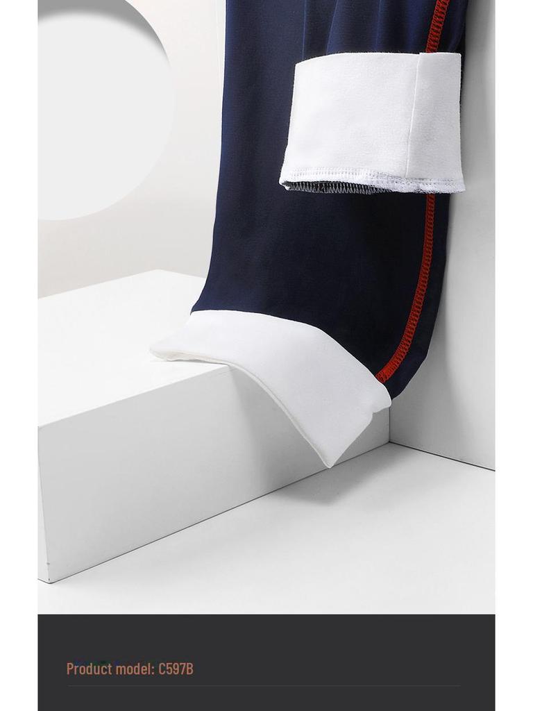 Мужские тонкие брюки из хлопчатобумажной шерсти: Теплая осенне-зимняя тенденция в одежде для дома