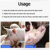1 Pc Pig Baoding Set Steel/plastic Long Handle Function Veterinary Equipment Fixed Re Z4I0