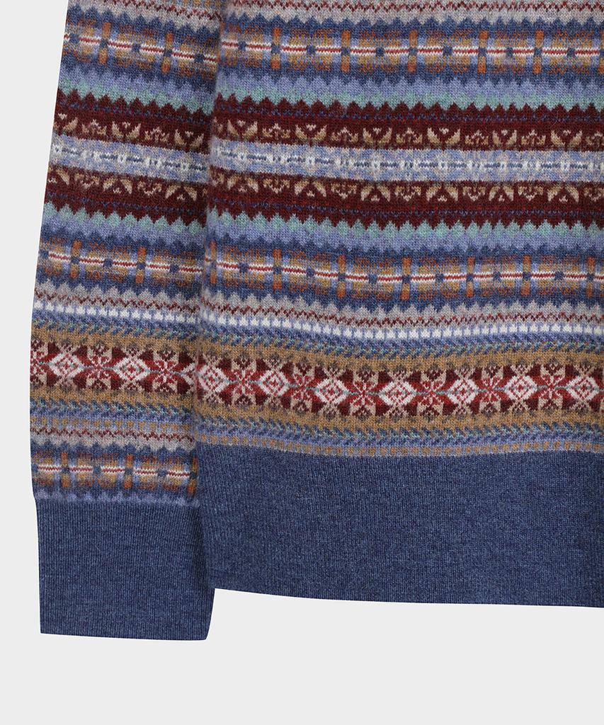 BROOKS BROTHERS Merino Wool Fair Isle Sweater (Multi) (Bbwrwm37547Ew)