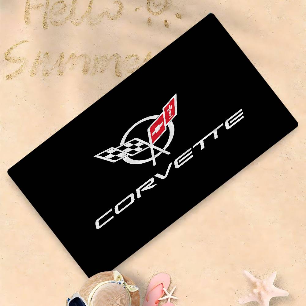 C-Corvettes Аниме Пляжное полотенце для плавания Мягкое впитывающее полотенце для лица Детские подарки Для детей Путешествия Кемпинг Спортзал