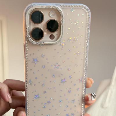 Чехол для телефона Laser Star Sparkling Diamond для Apple 17PROMAX Персонализированный милый чехол для телефона с инкрустированными бриллиантами в виде богини