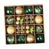 36 Pieces Christmas Ball Ornaments Tree Decorations Party Supplies Baubles for