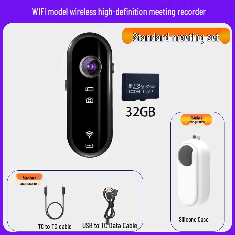 Экшн-камера для большого пальца для велоспорта и альпинизма - HD 1080p сверхширокоугольная