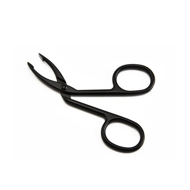 1 шт., пинцет для бровей типа ножниц, съемник для тонких волос, бровей, носа, удаления волос из нержавеющей стали, инструменты для макияжа, аксессуары