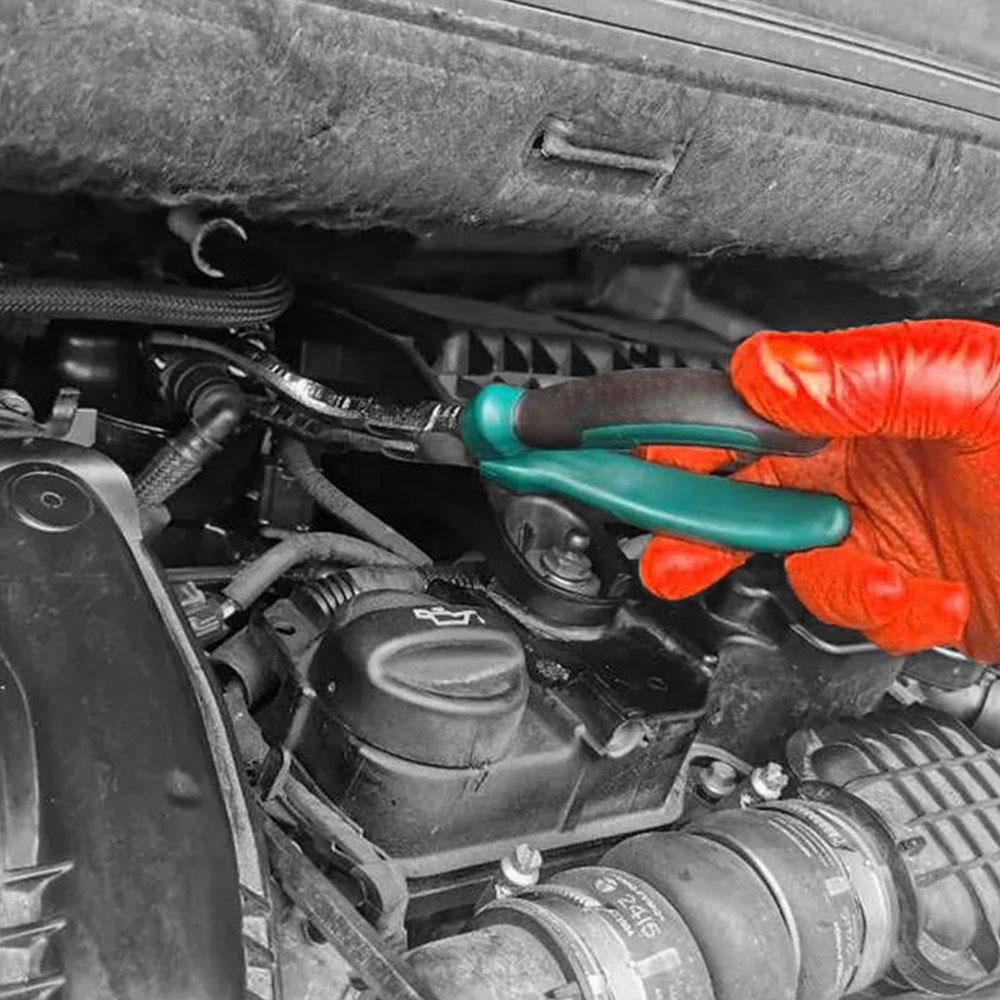 Плоскогубцы для топливных трубок Инструменты для разборки Специальный хомут для бензина Фильтр Шланг Отсоединение Стальные автомобильные фитинги для бензиновых труб Инструмент для ремонта суппортов