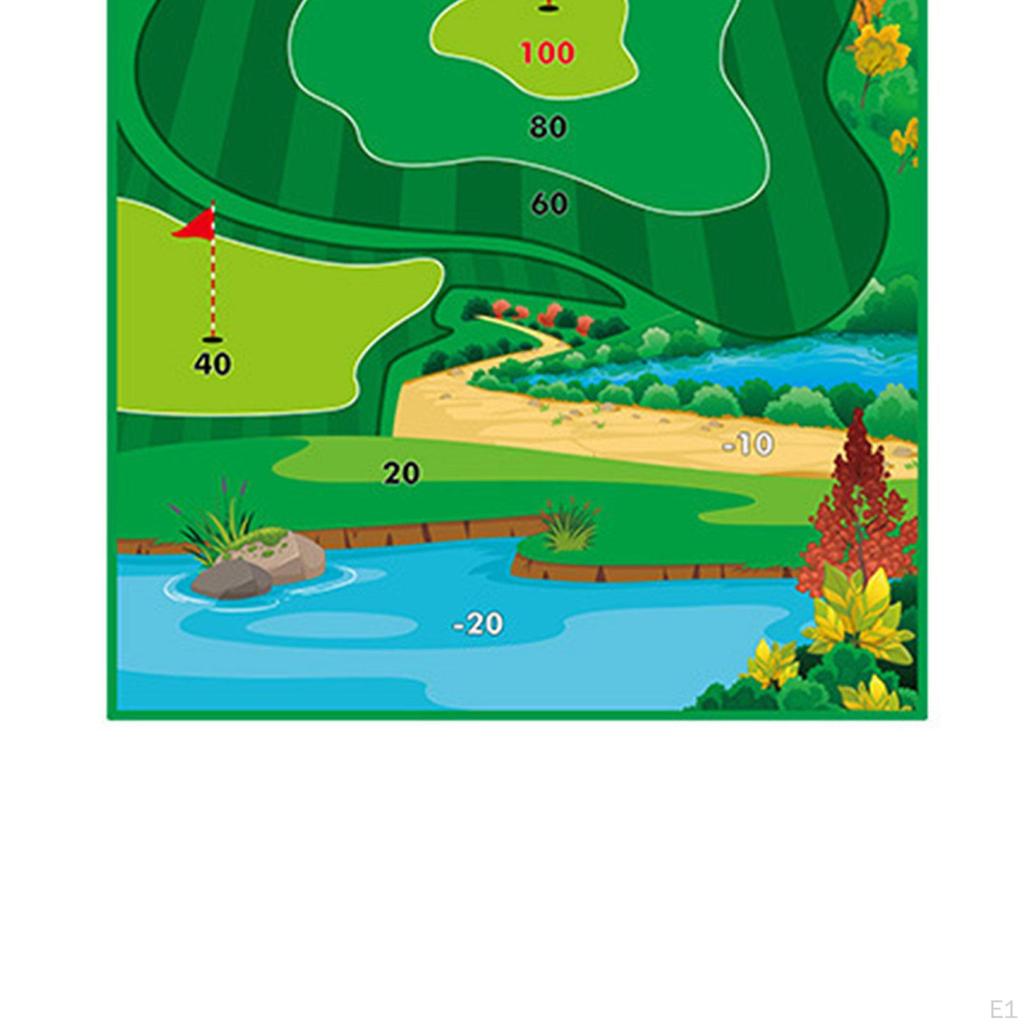 Набор для игры в гольф с липкими шариками Chip Sticky Practice Golf Game Set для подарка, для помещений и улицы, офисных мероприятий Тип 1