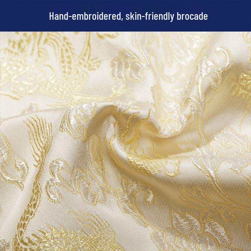 Chinese Herbal Neck Pillow: Cassia Seed, Mugwort, Jasmine, Buckwheat Husk for Neck Support