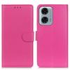 For Motorola Moto E14 4G/G04 4G/G04s 4G/G24 4G Case Litchi Texture Stand Phone Protective Cover
