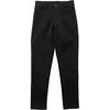 Kapelmuur Women's Boa-Lined Knit Pants, Black, Kplp027, Size 34 (Equivalent To Japanese Size XS)