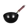 20cm Hand-Forged Hammered Wok – Uncoated Mini Pan