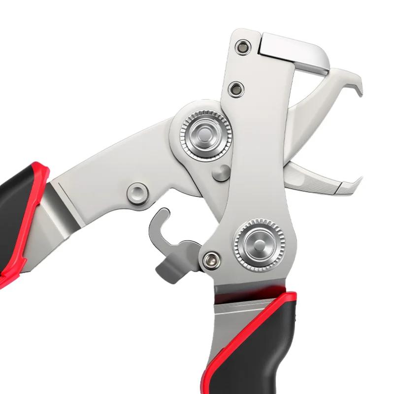Car Clip Pliers Stainless Steel Automotive Snap Pliers Fastener Remover for Mechanics DIY Garage Workshop Users