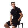 Lyle & Scott Мужская спортивная футболка-поло с коротким рукавом