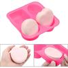 Silicone Mold 4-cavity Silicone Soap Mold, Round Oval Heart-shaped Square Handmade Soap Making, Portable DIY Process, Convenient