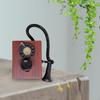 1/12 Dollhouse Rotary Telephone Mini Phone Miniature Dial Vintage for Railway Station