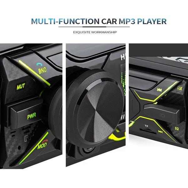 Автомобильный радиоприемник, стереоплеер 3010, авторадио, дополнительный входной приемник, 1din, Bluetooth, стереорадио, MP3, мультимедийный плеер, поддержка FM/WMA/USB