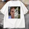 Dexter Morgan Cat Tshirts Funny Cotton Short Sleeve O Neck Tshirt Unisex Streetwear Unisexs Clothes Harajuku Printed Tshirt Tops