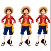 В наличии Оригинальная фигурка Аниме One Piece 28 см Уверенная улыбающаяся фигурка Луффи Кукла с меняющимся лицом Три Формы Модель Игрушка Набор