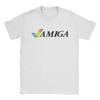 Amiga Retro Computing T Shirt for Men Women Pure Cotton Vintage T-Shirts Round Neck Tees Short Sleeve Clothing Adult