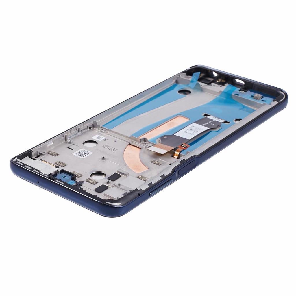 Для Motorola Moto G 5G Plus XT2075 ЖК-экран и сборка дигитайзера класса B+Запасная часть с рамкой (без логотипа)
