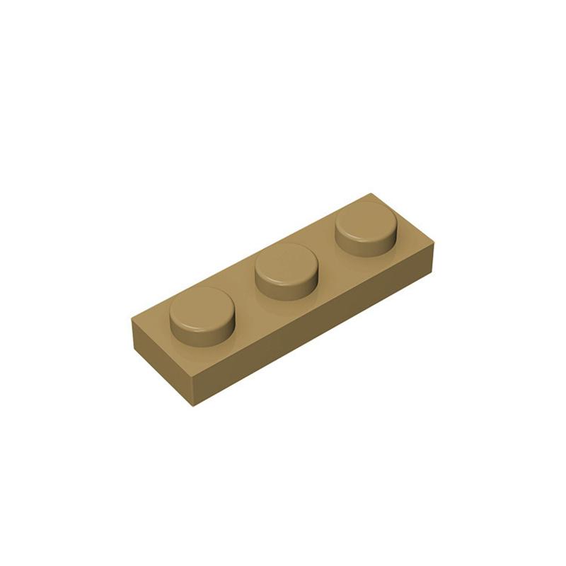60 шт./лот Пластина MOC 1x3 Совместимая с 3623 Детские игрушки Строительные блоки DIY Частицы Пластина Техническая игрушка